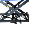 Hydraulische Motorfiets heftafel 360 kg met gekruist onderstel GELEVERD
